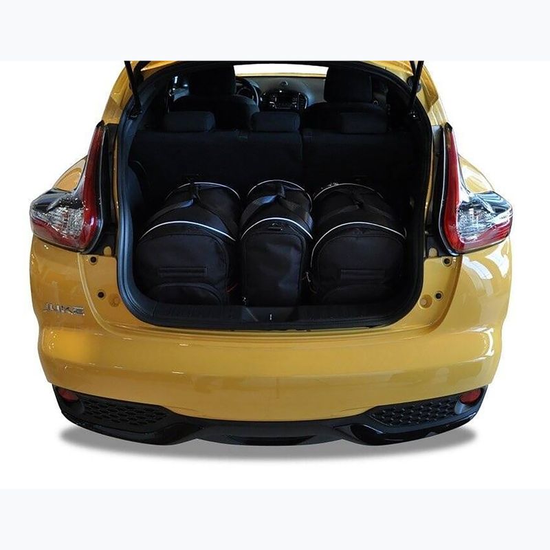 KJUST Nissan Juke 2010-2019 luggage compartment bag set 3 pcs black. 12