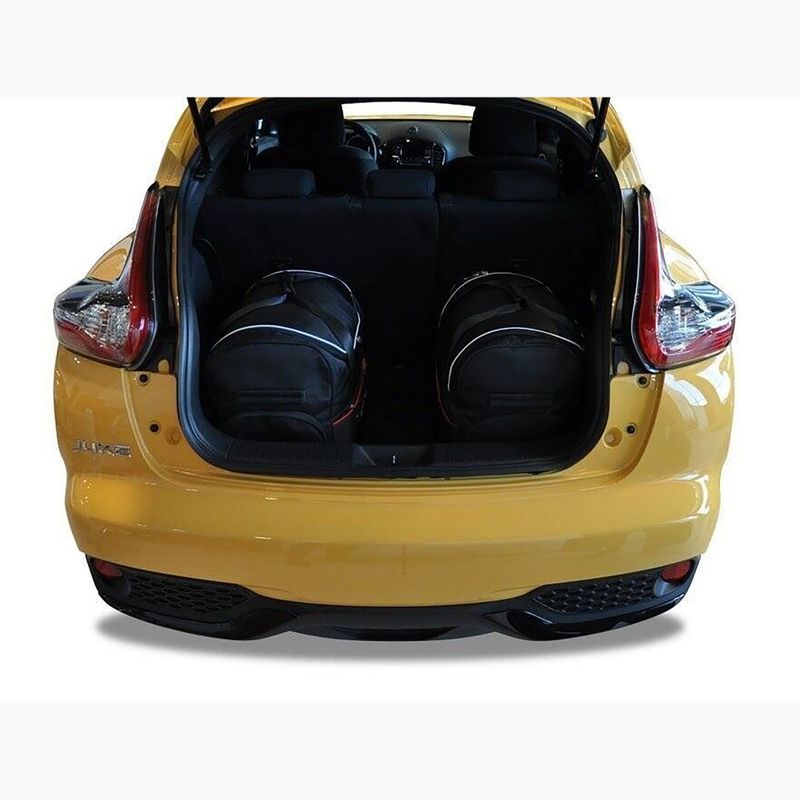 KJUST Nissan Juke 2010-2019 luggage compartment bag set 3 pcs black. 13