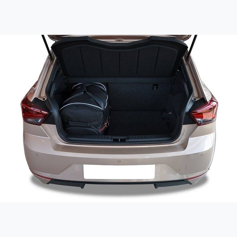 Trunk bag set KJUST Seat Ibiza Hatchback 2017+ 3 pcs. black 12