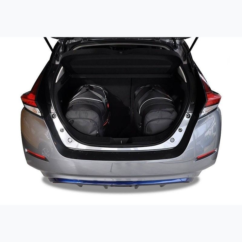 KJUST Nissan Leaf Electric 2017+ 4 luggage bag set black. 15