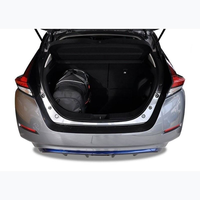 KJUST Nissan Leaf Electric 2017+ 4 luggage bag set black. 16