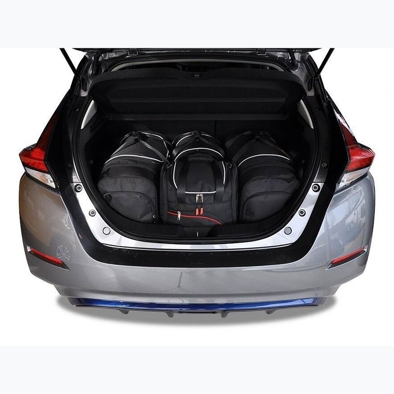 KJUST Nissan Leaf Electric 2017+ 4 luggage bag set black. 11