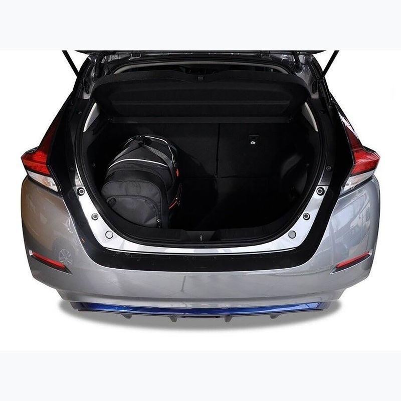 KJUST Nissan Leaf Electric 2017+ 4 luggage bag set black. 14