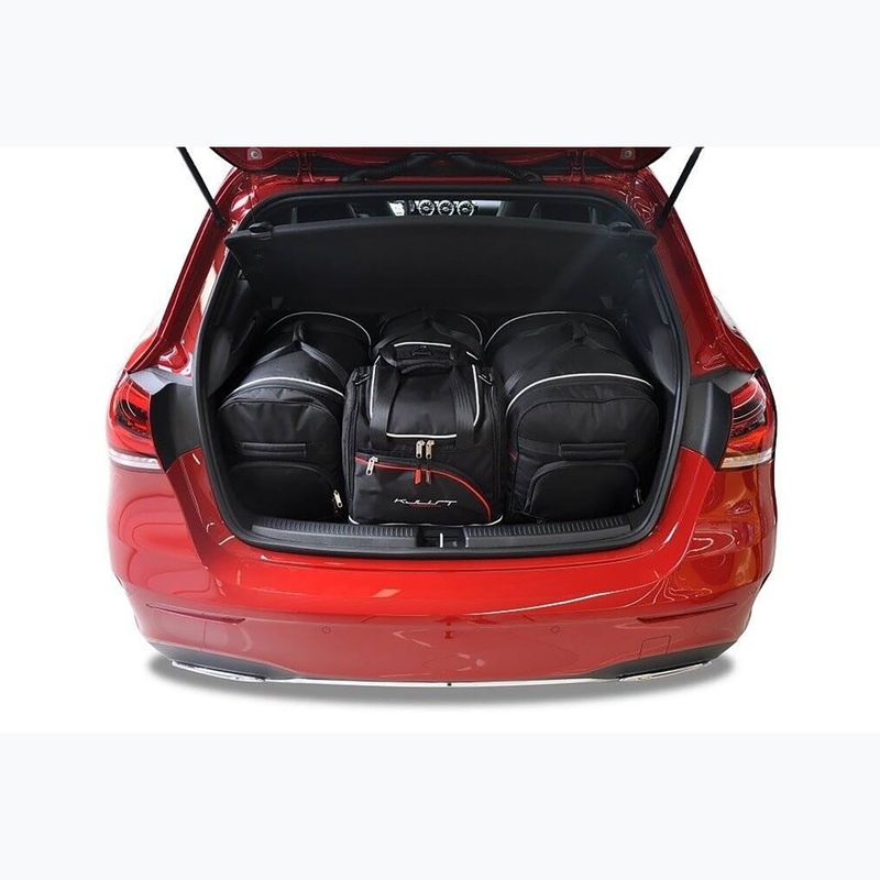 KJUST Mercedes-Benz A Hatchback luggage compartment bag set 2018+ 4 pcs black. 10