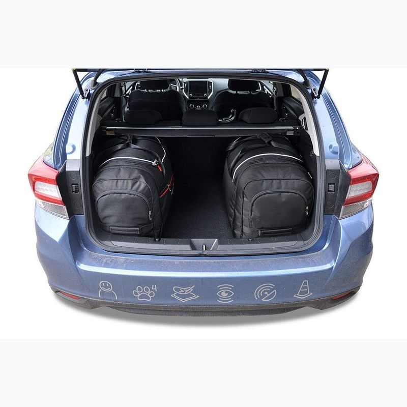 Trunk bag set KJUST Subaru Impreza 2017+ 4 pcs. black 15