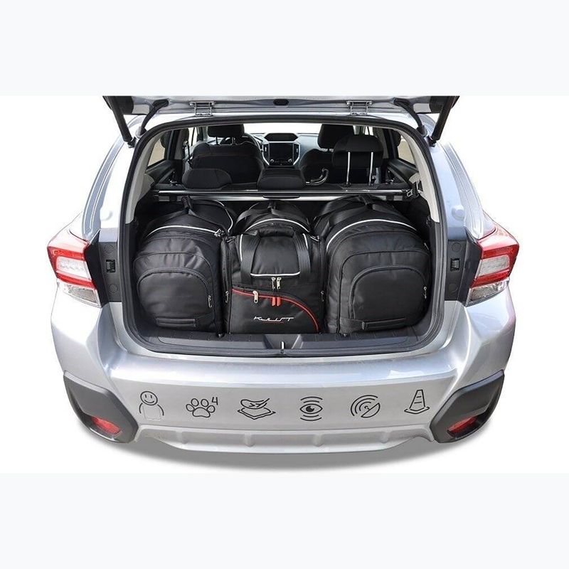 Trunk bag set KJUST Subaru Xv 2017+ 4 pcs. black 14