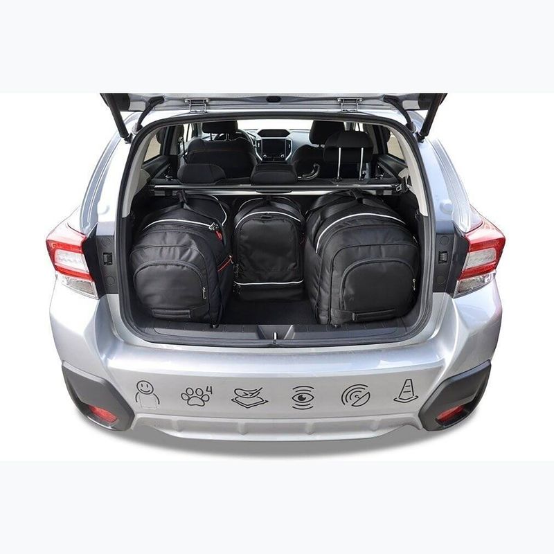 Trunk bag set KJUST Subaru Xv 2017+ 4 pcs. black 13