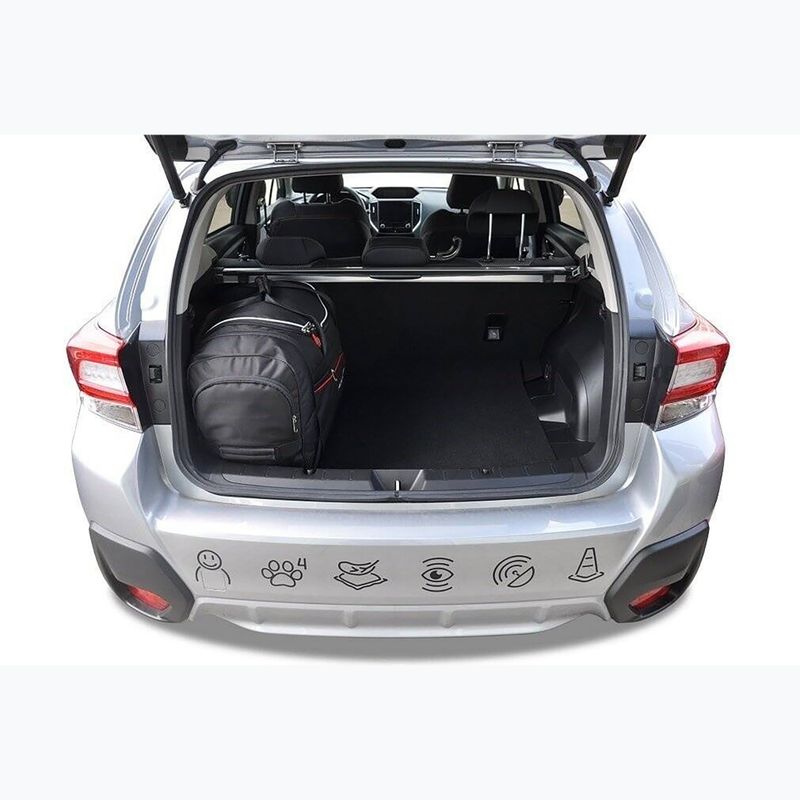 Trunk bag set KJUST Subaru Xv 2017+ 4 pcs. black 15