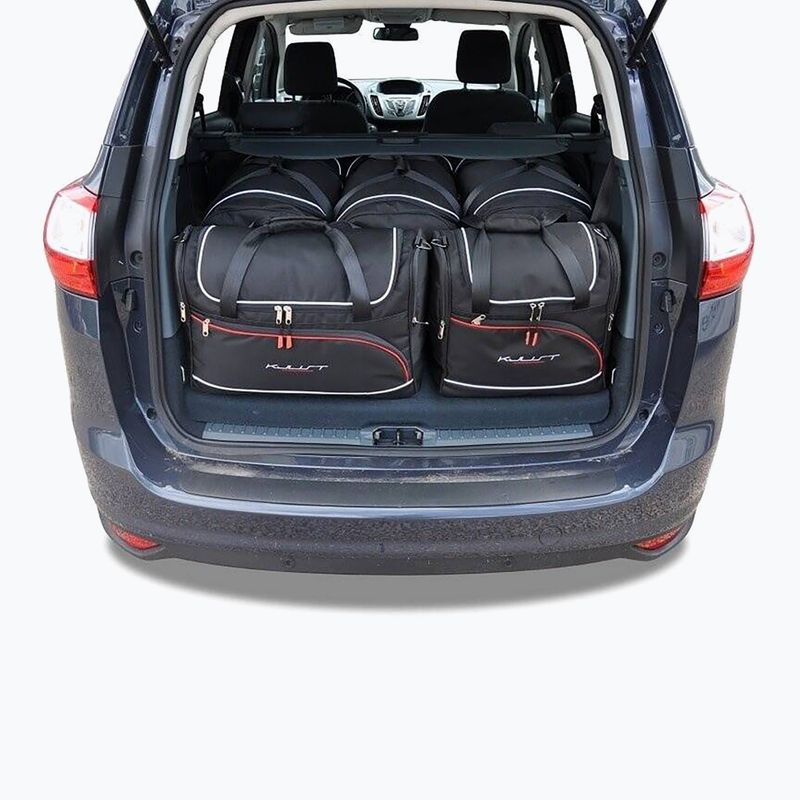 Trunk bag set KJUST Ford Grand C-Max 2010+2015 5 pcs black 12