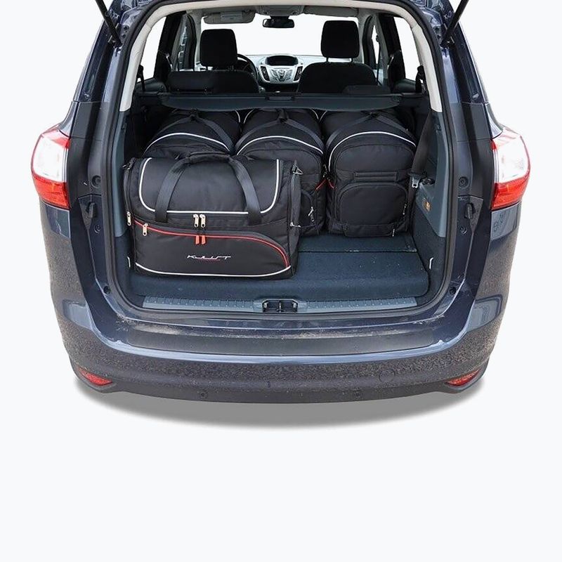 Trunk bag set KJUST Ford Grand C-Max 2010+2015 5 pcs black 13