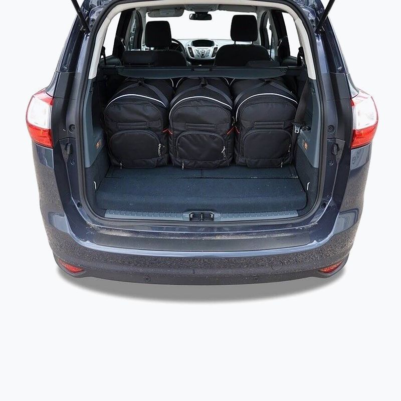 Trunk bag set KJUST Ford Grand C-Max 2010+2015 5 pcs black 14