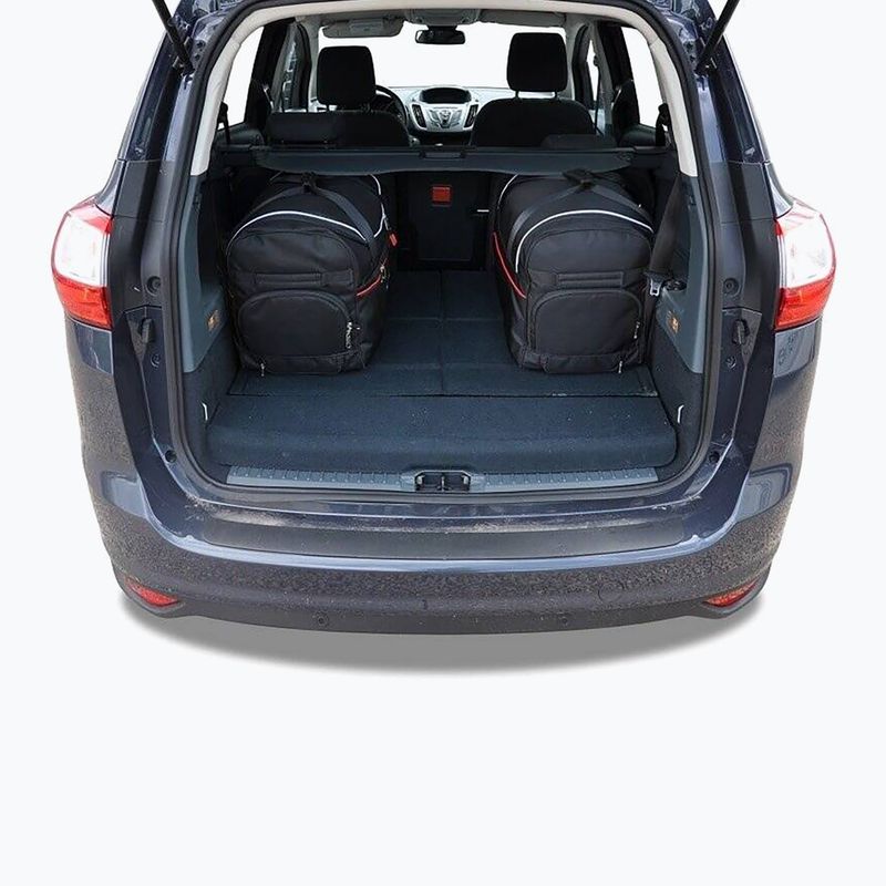 Trunk bag set KJUST Ford Grand C-Max 2010+2015 5 pcs black 15