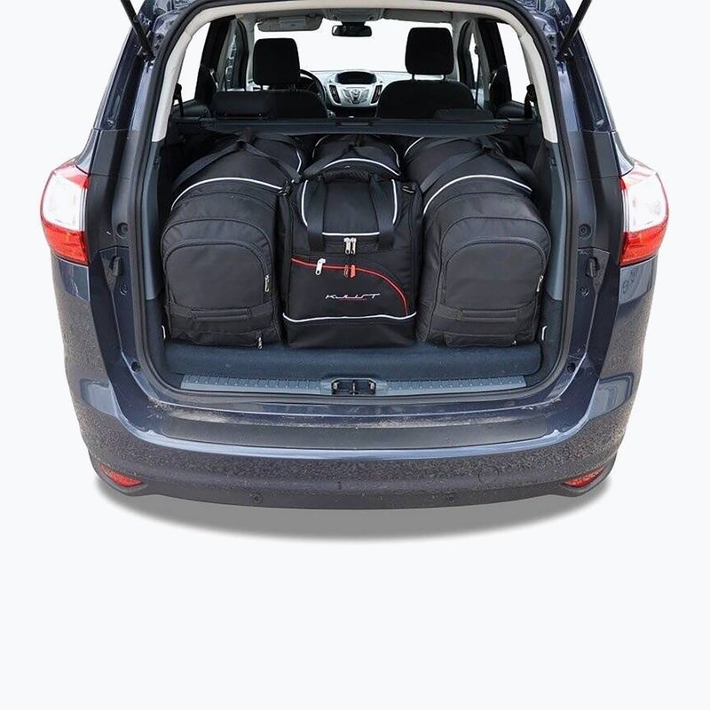 Trunk bag set KJUST Ford Grand C-Max 2010-2015 4 pcs black 14
