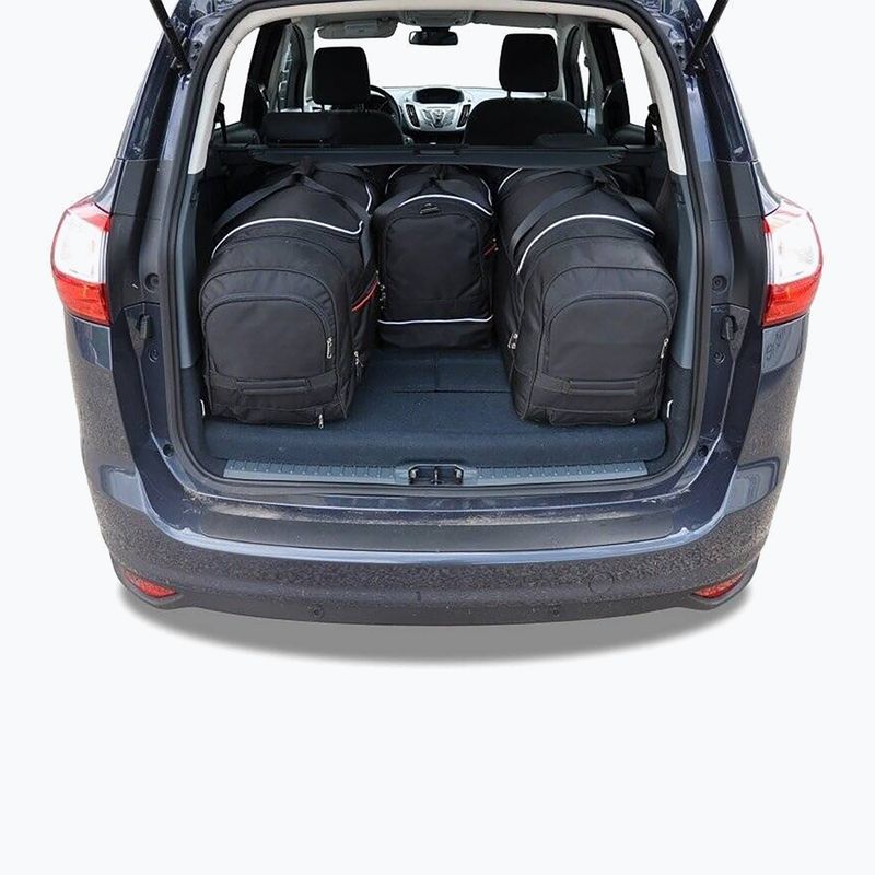 Trunk bag set KJUST Ford Grand C-Max 2010-2015 4 pcs black 15