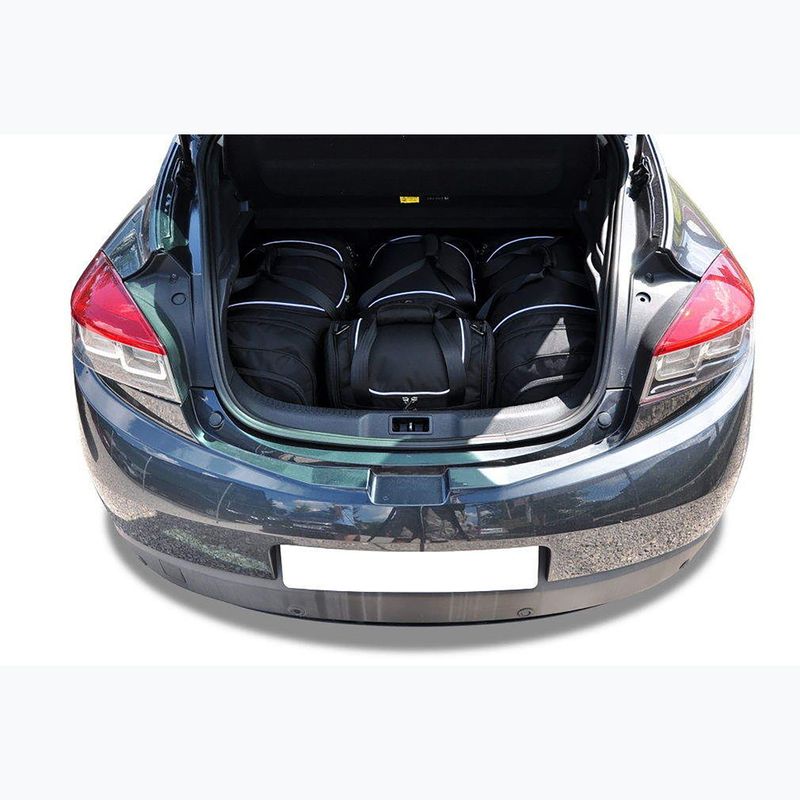 Trunk bag set KJUST Renault Megane Coupe 2008+2016 4 pcs. black 10