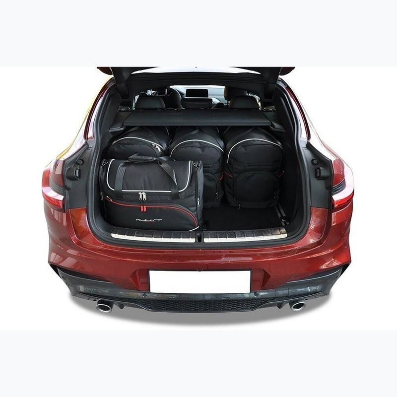 Trunk bag set KJUST BMW X4 2018+ 5 pcs black 15