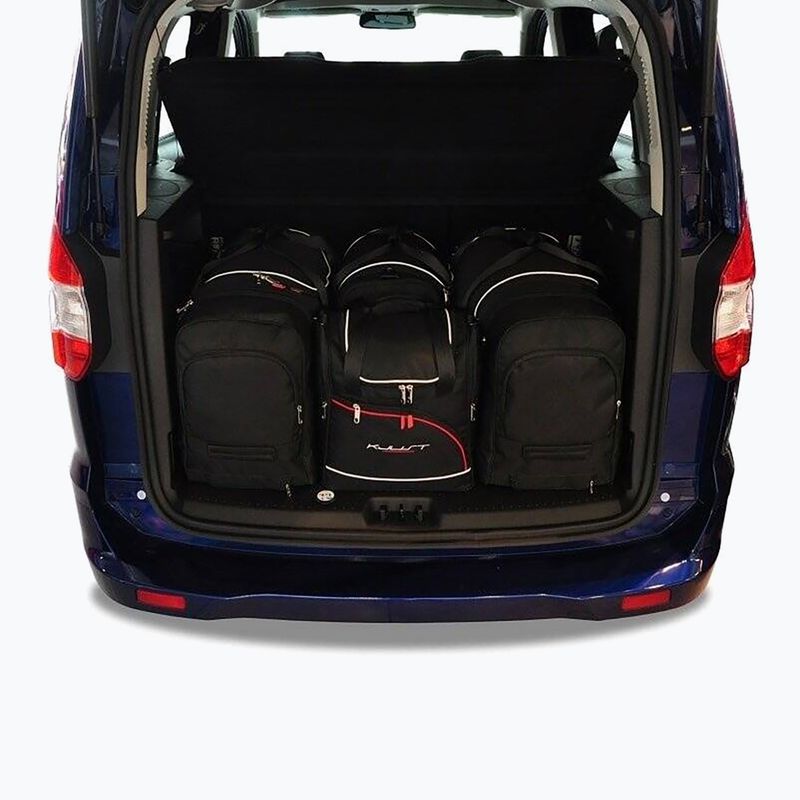 Trunk bag set KJUST Ford Tourneo Courier 2014+ 4 pcs black 15