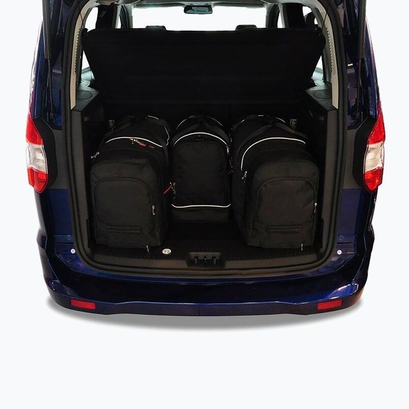 Trunk bag set KJUST Ford Tourneo Courier 2014+ 4 pcs black 16