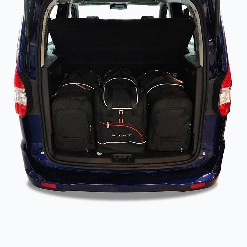 Trunk bag set KJUST Ford Tourneo Courier 2014+ 4 pcs black 14