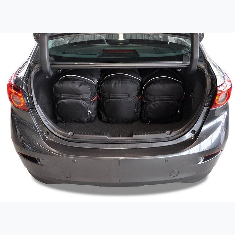 KJUST Mazda 3 Limousine 2013-2018 boot bag set 5 pcs black. 14