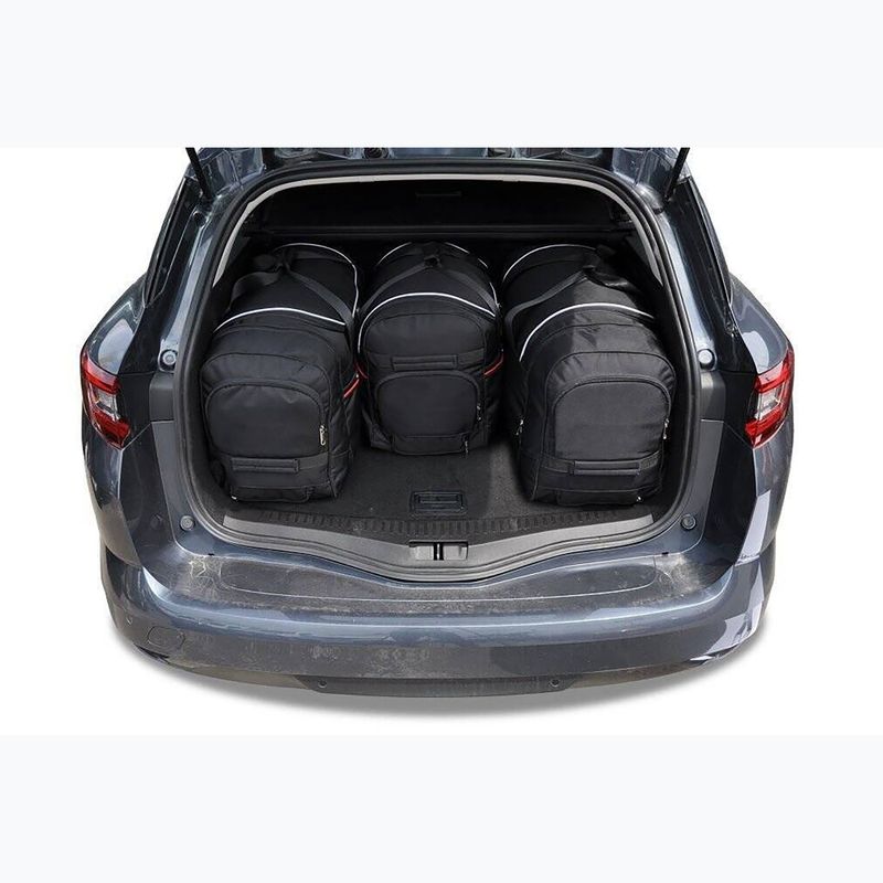 Trunk bag set KJUST Renault Megane Grandtour 2016+ 4 pcs. black 14