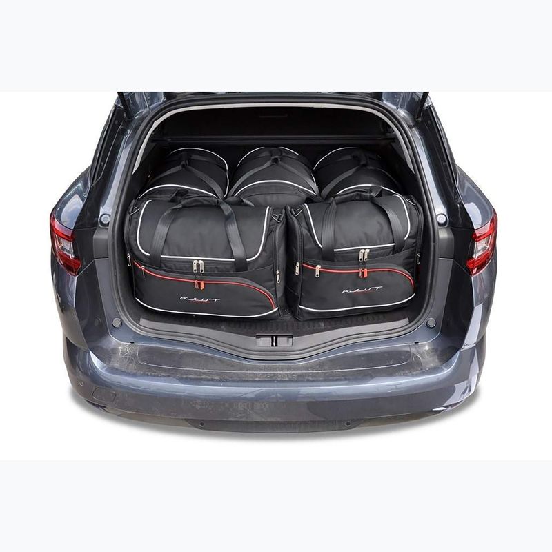 Trunk bag set KJUST Renault Megane Grandtour 2016+ 5 pcs. black 12