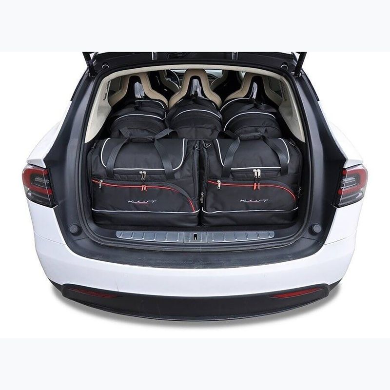 Trunk bag set KJUST Tesla Model X 2016+ 5 pcs. black 15
