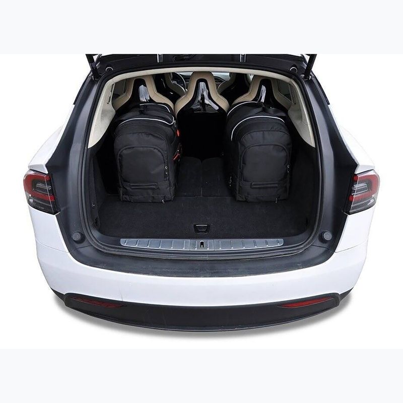 Trunk bag set KJUST Tesla Model X 2016+ 5 pcs. black 18