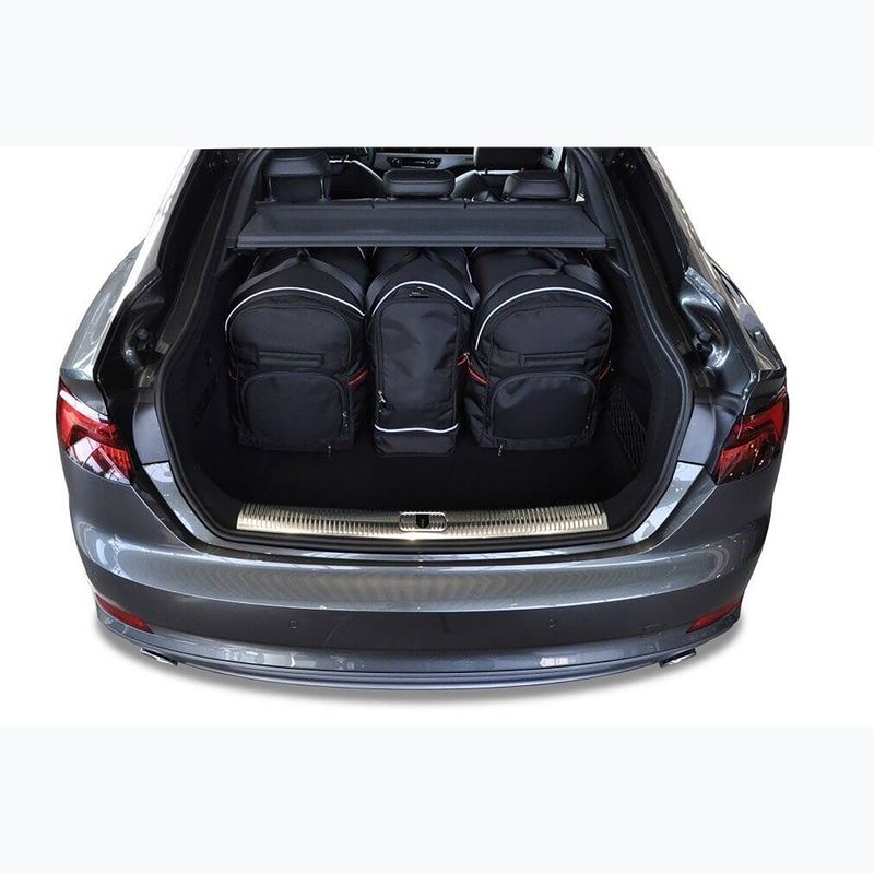 KJUST Audi A5 Sportback trunk bag set 2017+ 5 pcs black 19