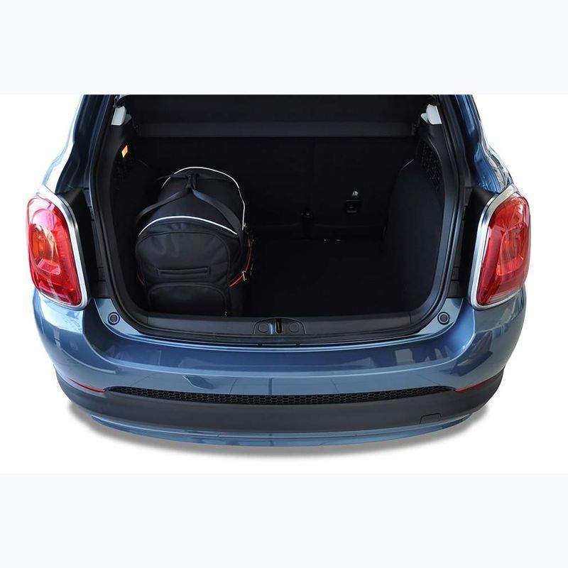 Trunk bag set KJUST Fiat 500X 2014+ 3 pcs black 16