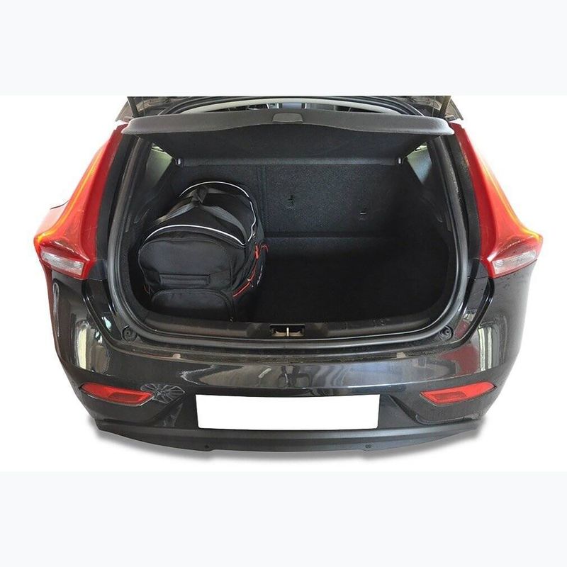 Trunk bag set KJUST Volvo V40 Hatchback 2012-2019 3 pcs. black 13