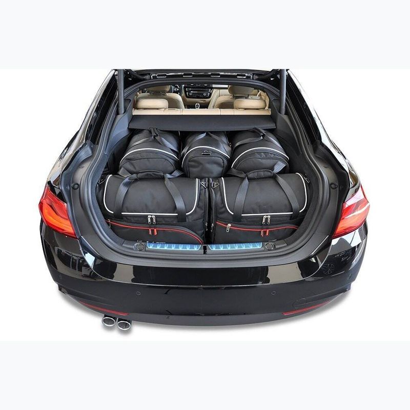 KJUST BMW 4 Gran Coupe 2013-2020 boot bag set 5 pcs black 13