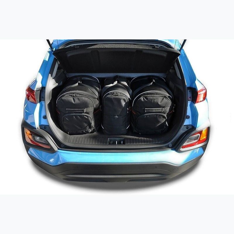 Trunk bag set KJUST Hyundai Kona 2017-2022 3 pcs black 15