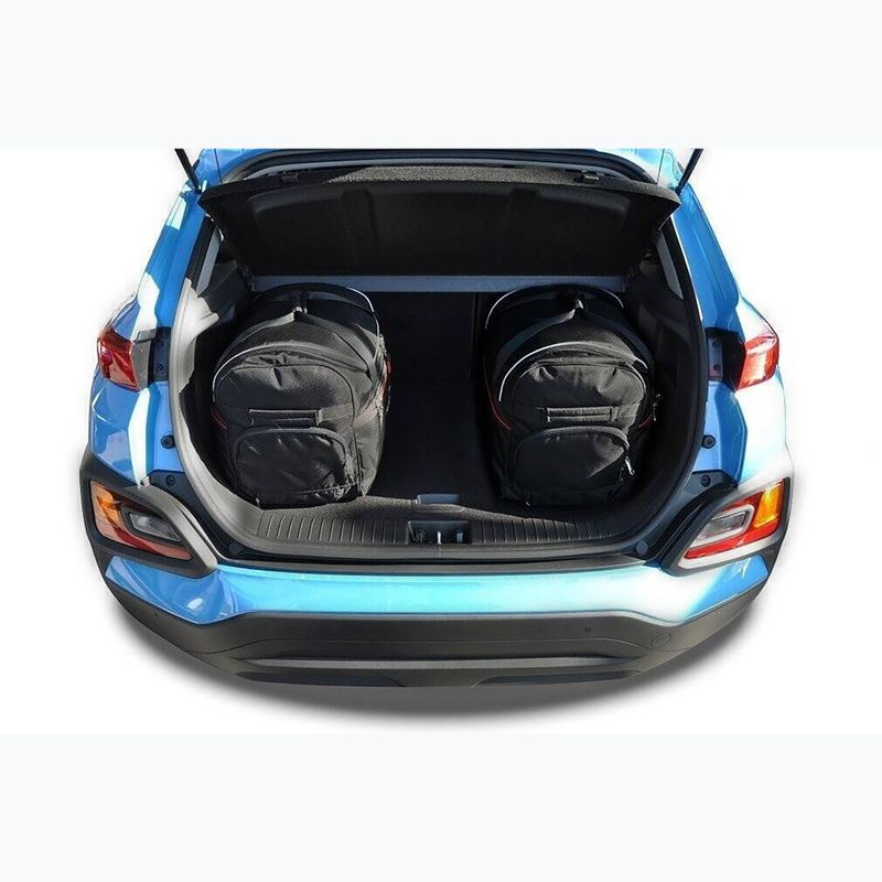 Trunk bag set KJUST Hyundai Kona 2017-2022 3 pcs black 16