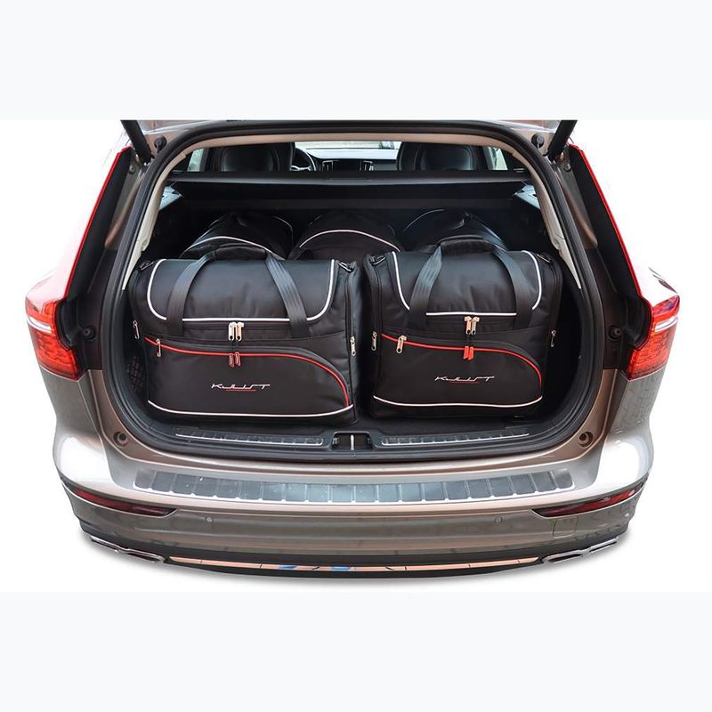 Trunk bag set KJUST Volvo V60 2018+ 5 pcs. black 14