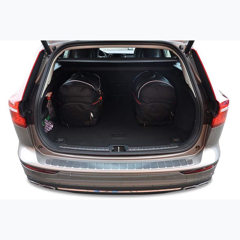 Trunk bag set KJUST Volvo V60 2018+ 5 pcs. black 17