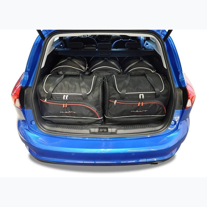 Trunk bag set KJUST Ford Focus Kombi 2018+ 5 pcs black 14