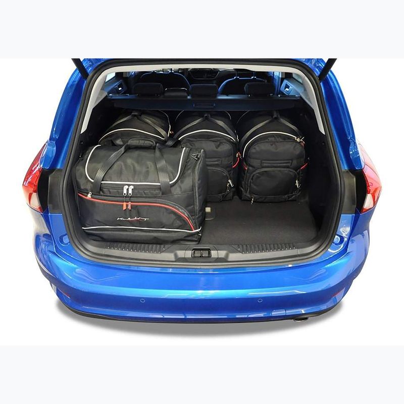 Trunk bag set KJUST Ford Focus Kombi 2018+ 5 pcs black 15