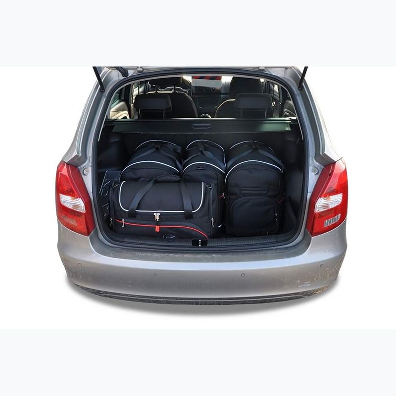 Trunk bag set KJUST Skoda Fabia Combi 2007-2014 5 pcs. black 13