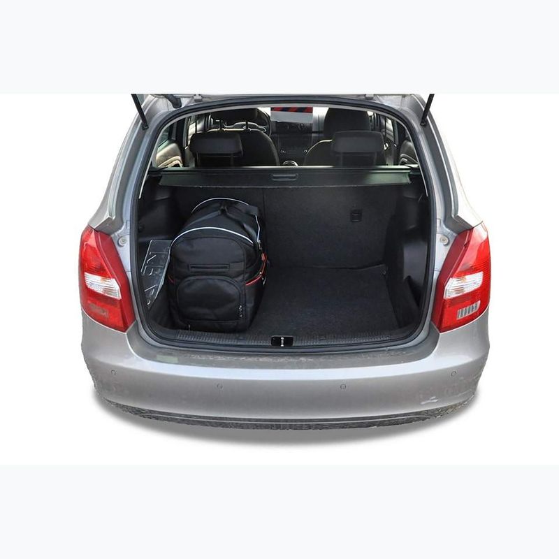 Trunk bag set KJUST Skoda Fabia Combi 2007-2014 5 pcs. black 16