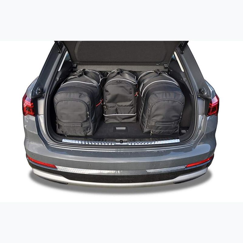 KJUST Audi Q3 boot bag set 2018+ 4 pcs black 20