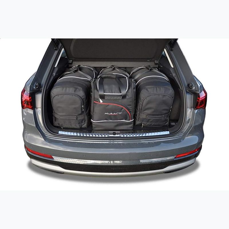 KJUST Audi Q3 boot bag set 2018+ 4 pcs black 16