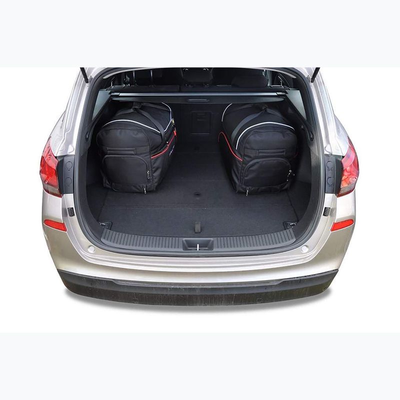 Trunk bag set KJUST Hyundai I30 Wagon 2017+ 5 pcs black 17