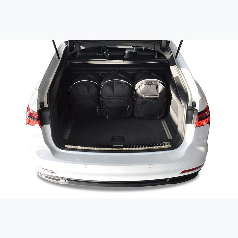 KJUST Audi A6 Avant boot bag set 2018+ 5 pcs black 18
