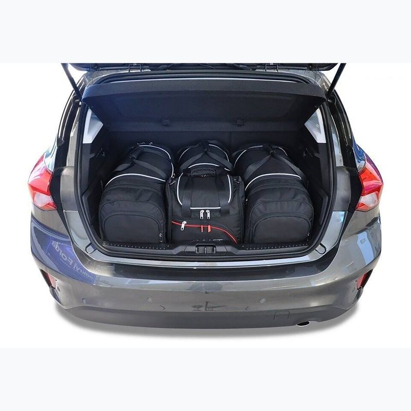 Trunk bag set KJUST Ford Focus Hatchback 2018+ 4 pcs black 13