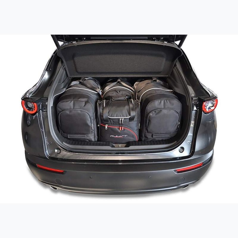 KJUST Mazda Cx-30 2019+ 4 luggage bag set black. 13