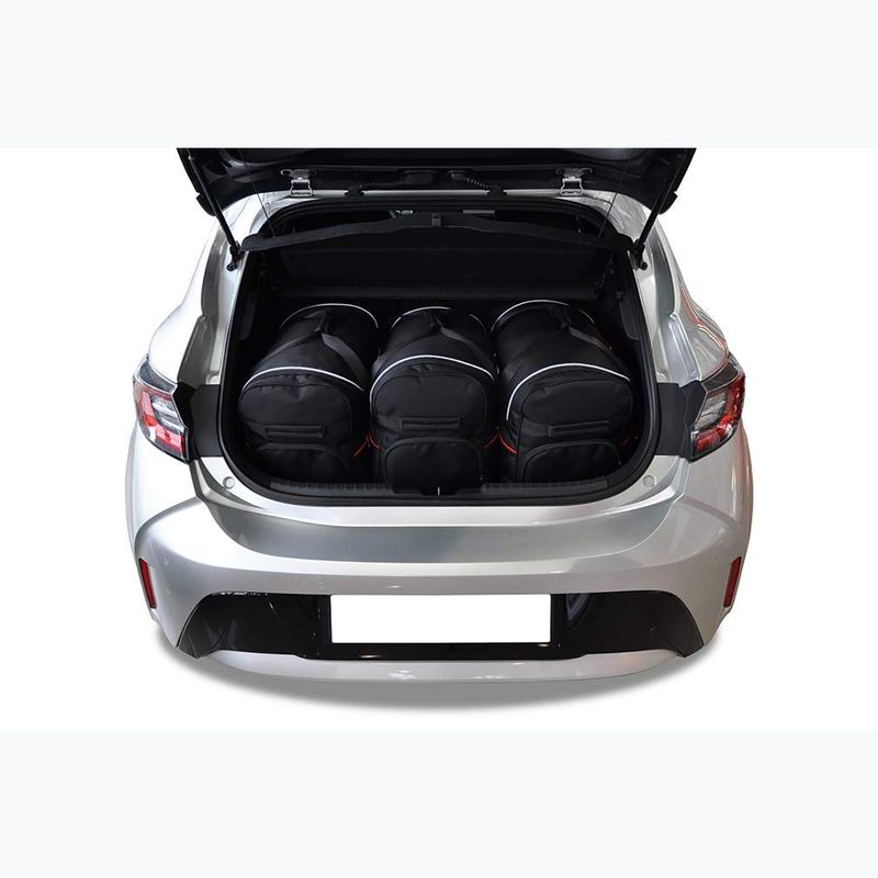 Trunk bag set KJUST Toyota Corolla Hatchback 2019+ 3 pcs. black 12