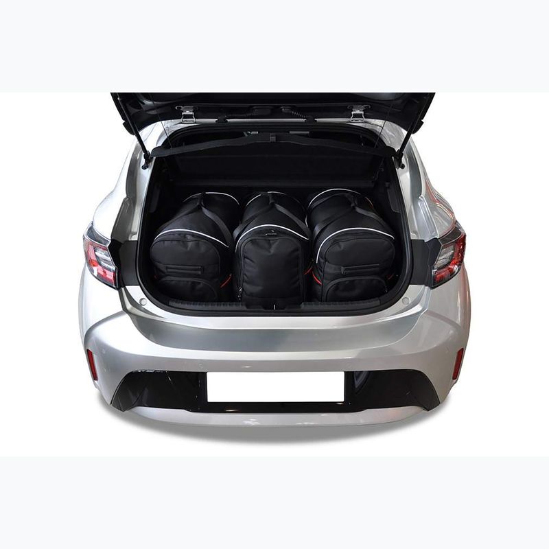 Trunk bag set KJUST Toyota Corolla Hatchback 2019+ 3 pcs. black 14