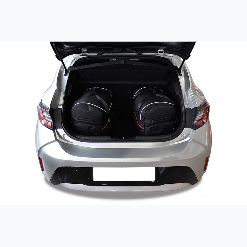 Trunk bag set KJUST Toyota Corolla Hatchback 2019+ 3 pcs. black 15