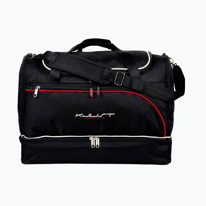 KJUST Volkswagen T-Cross 2018+ luggage compartment bag set 3 pcs black. 2